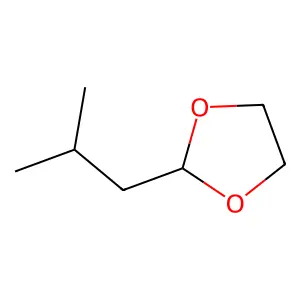 1,3-Dioxolane, 2-(2-methylpropyl)- structure