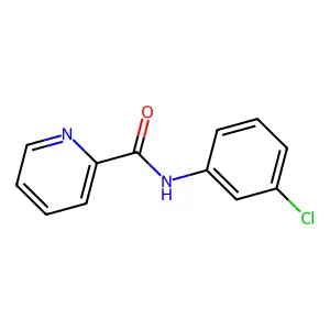 N-(3-chlorophenyl)picolinamide structure