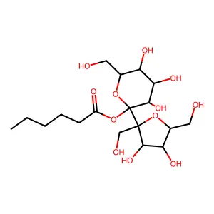 Sucrose caproate structure