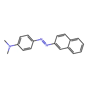 ANILINE, N,N-DIMETHYL-p-(2-NAPHTHYLAZO)- structure