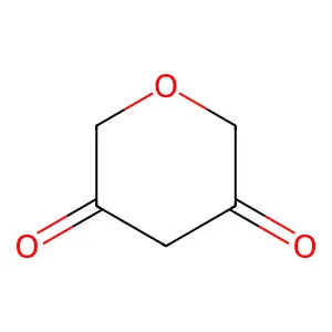 2H-pyran-3,5(4H,6H)-dione structure