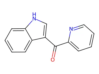 Methanone, 1H-indol-3-yl-2-pyridinyl- structure