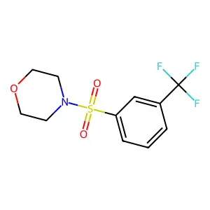 4-[3-(Trifluoromethyl)benzenesulfonyl]morpholine structure