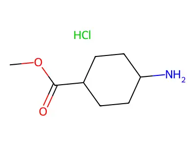 Methyl 4-aminocyclohexanecarboxylate structure
