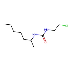N-(2-Chloroethyl)-N'-heptan-2-ylurea structure