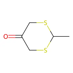 2-Methyl-1,3-dithian-5-one structure