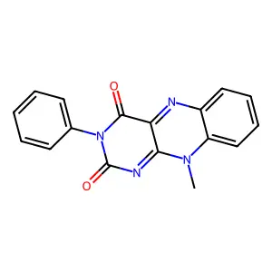 10-Methyl-3-phenylbenzo[g]pteridine-2,4(3H,10H)-dione structure