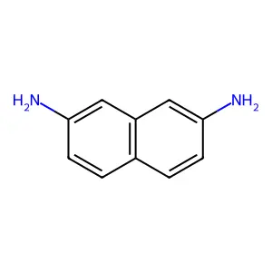 2,7-Naphthalenediamine structure
