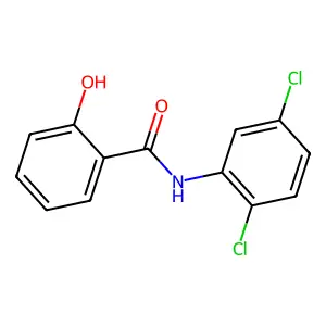 N-(2,5-dichlorophenyl)-2-hydroxybenzamide structure
