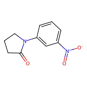 1-(3-Nitrophenyl)pyrrolidin-2-one structure