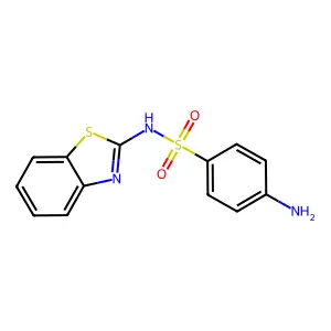 4-Chloro-1-((4-(2-pyridyl)piperazinyl)sulfonyl)benzene structure