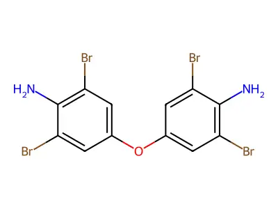 4,4'-Oxybis(2,6-dibromoaniline) structure