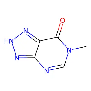 6-methyl-2H-triazolo[4,5-d]pyrimidin-7-one structure