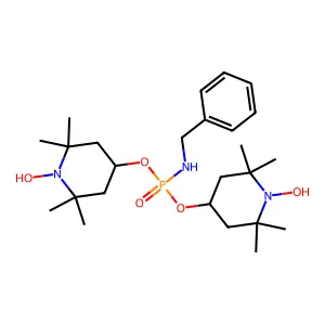 4,2,6,6-TETRAMETHYL-1-PIPERIDINYLOXY] structure