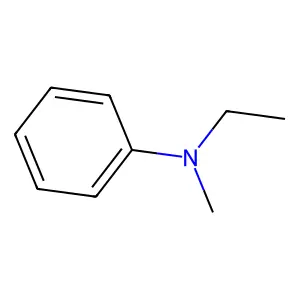 N-Ethyl-N-methylaniline structure