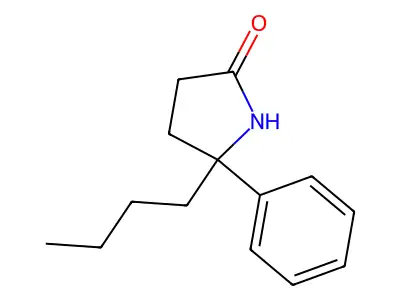 2-Butyl-2-phenyl-3,4-dihydro-2H-pyrrol-5-ol structure