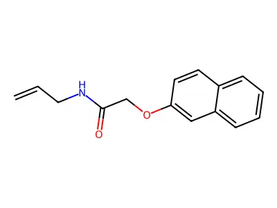 2-(naphthalen-2-yloxy)-N-(prop-2-en-1-yl)acetamide structure