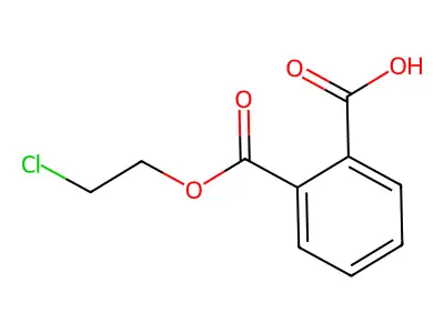 2-((2-Chloroethoxy)carbonyl)benzoic acid structure
