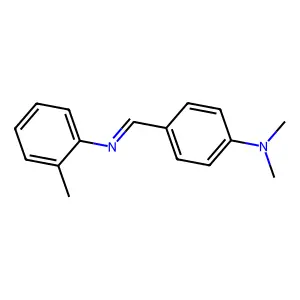 N,N-Dimethyl-alpha-(O-tolylimino)-P-toluidine structure