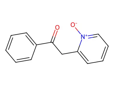 2-(1-Oxo-1lambda~5~-pyridin-2-yl)-1-phenylethan-1-one structure