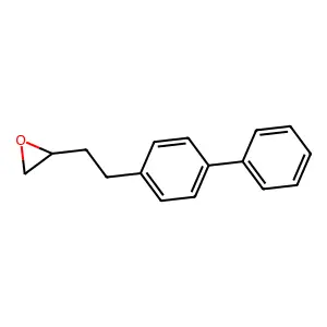 Oxirane, 2-(2-(1,1'-biphenyl-4-yl)ethyl)- structure