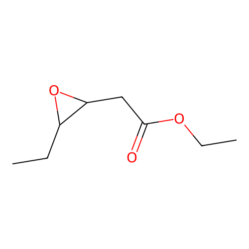 3,4-Epoxyhexanoic acid, ethyl ester structure