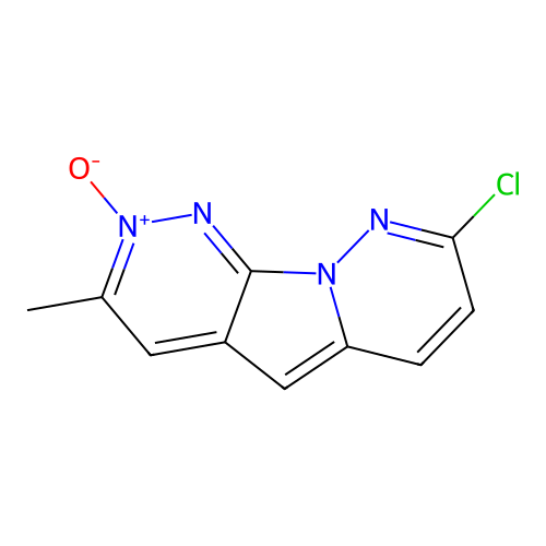 8-Chloro-3-methyl-2-oxo-2lambda~5~-pyrrolo[1,2-b:5,4-c']dipyridazine structure