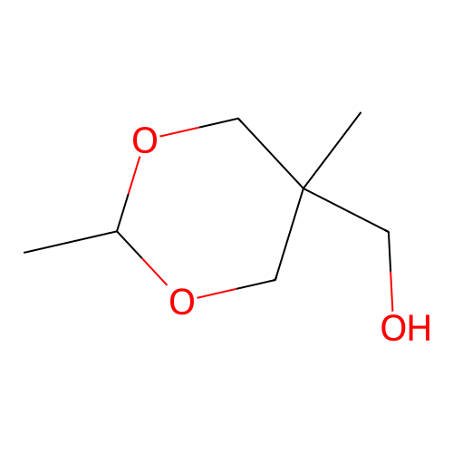 (2,5-Dimethyl-1,3-dioxan-5-yl)methanol structure