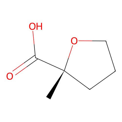 (2R)-2-methyloxolane-2-carboxylic acid structure