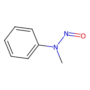 N-Methyl-N-nitrosoaniline structure