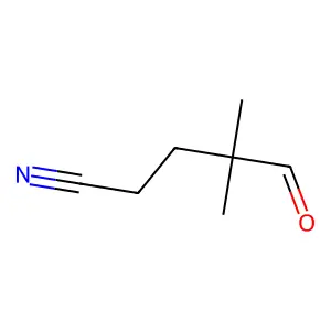 4-甲酰-4-甲基戊腈 structure