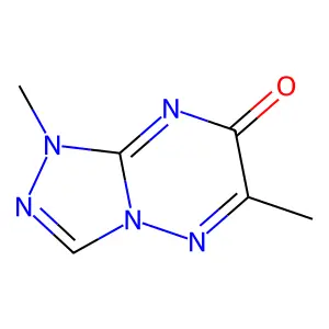 1,2,4-Triazolo[4,3-b][1,2,4]triazin-7(1H)-one, 1,6-dimethyl- structure