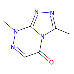 1,2,4-Triazolo[3,4-c][1,2,4]triazin-5(8H)-one, 3,8-dimethyl- structure