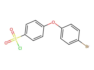 4-(Pyridin-2-yloxy)benzene-1-sulfonyl chloride structure