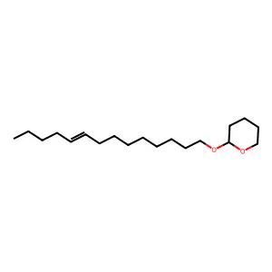 2H-Pyran, tetrahydro-2-(9-tetradecen-1-yloxy)- structure
