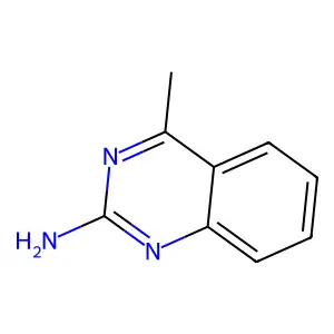 4-Methyl-2-quinazolinamine structure