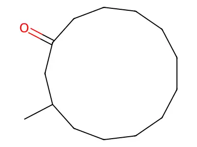 3-Methylcyclotridecanone structure