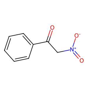 2-Nitro-1-phenylethanone structure
