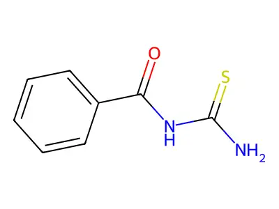 Benzoylthiourea structure