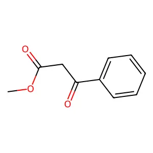 Methyl 3-oxo-3-phenylpropanoate structure