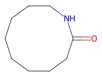2-Azacyclodecanone structure