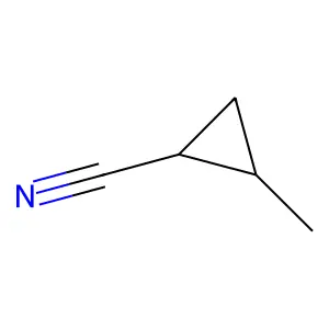 2-Methylcyclopropane-1-carbonitrile structure