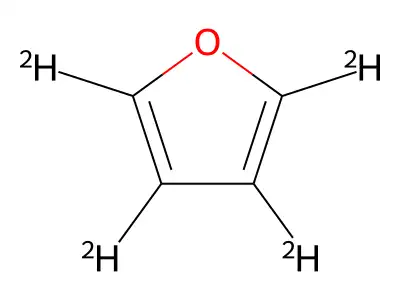 Furan-d4 structure