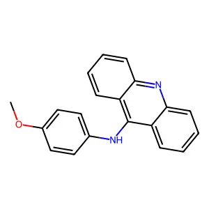 Acridine, 9-(p-anisidino)- structure