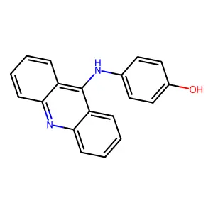 4-(9-Acridinylamino)phenol structure