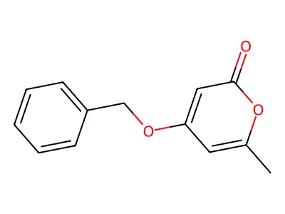 4-Benzyloxy-6-methyl-2H-pyran-2-one structure