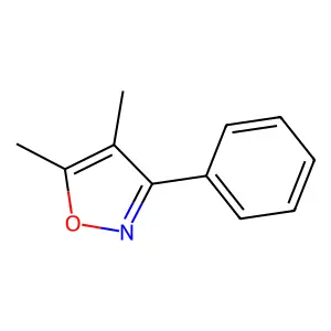Isoxazole, 4,5-dimethyl-3-phenyl- structure