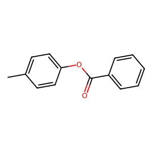p-Cresol benzoate structure
