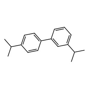 3,4'-Diisopropylbiphenyl structure