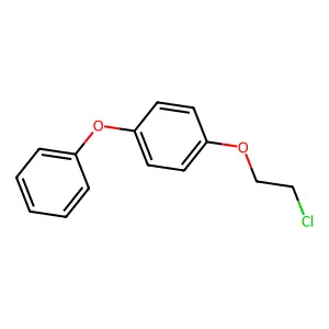 Benzene, 1-(2-chloroethoxy)-4-phenoxy- structure